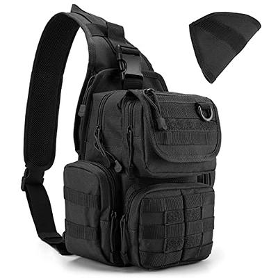 Tactical Molle Shoulder Bag Crossbody Sling Backpack Pistol Concealed Carry  Bag