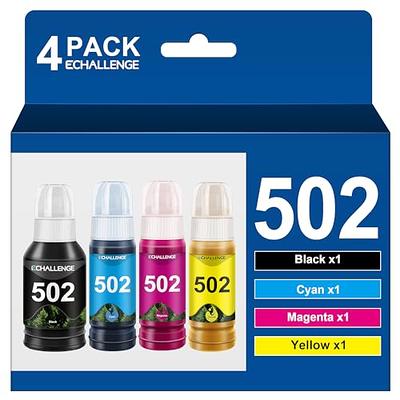 Epson T502 Compatible Ink Refill Bottles EcoTank - 5 Bottles