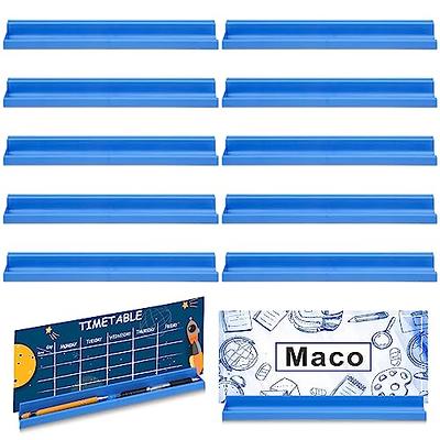 Lincia 2 Pcs 12.6 x 10.2 x 2.1 Inches Acrylic Letter Tray Stackable File  Tray, Clear