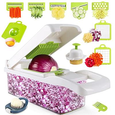 Multifunctional Kitchen Tool Hand Pressure Onion Dicer Food Slicer Potatoes  Cucumber Dicer Vegetable Chopper