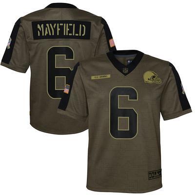 Men's Nike Baker Mayfield White Cleveland Browns 1946 Collection Alternate  Game Jersey