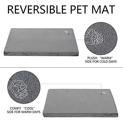 EMPSIGN Fancy Dog Bed Mat, Pet Bed Pad Reversible (Cool & Warm