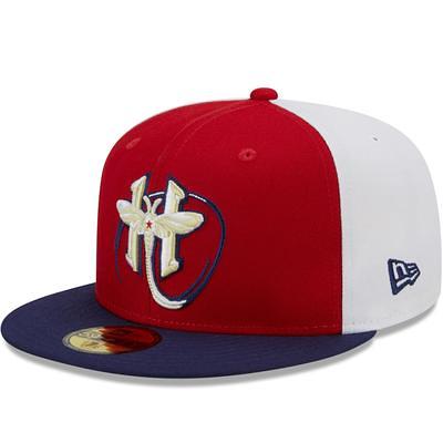 New Era Men's New Era Navy/Red Memphis Redbirds Marvel x Minor League  59FIFTY Fitted Hat