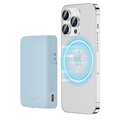 BENKS Magnetic Power Bank, Upgraded 10000mAh Wireless Portable