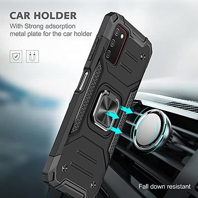 for Samsung A53 5G Case, Galaxy A53 5G Case with HD Screen Protector,  360°Military Grade Rotatable Kickstand (Heavy Duty) Shockproof Protective  Fit