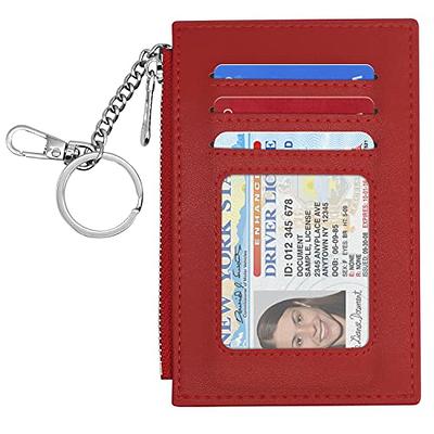 Slim Wallet Credit Card Holders Thin Tassel Zipper Wallets, Coin Pocket bags