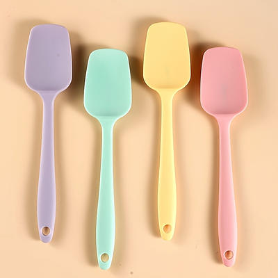 Silicone Spatulas Heat Resistant Flexible Spatula Kitchen - Temu