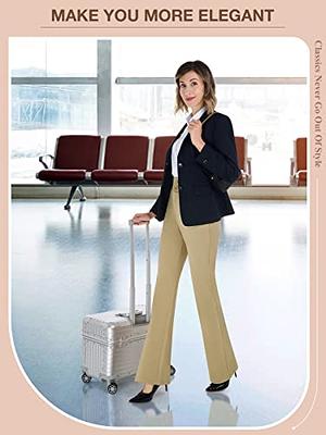 Buy PUWEER Black Dress Pants for Women Business Casual High