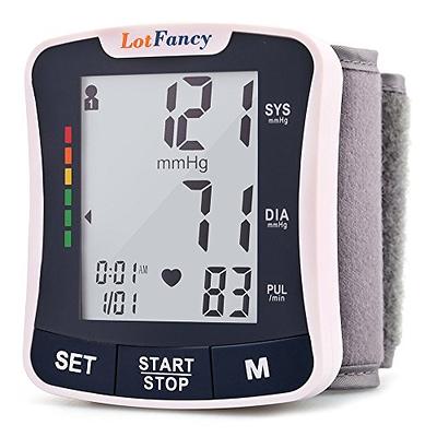  Blood Pressure Machine Upper Arm, 3 Size Cuffs, S, M/L and XL,  Small 7-9, Medium/Large 9-17 and Extra Large Cuff 13-21, Accurate  Automatic Digital BP Monitor, Large Backlit LCD, 3-User 1500