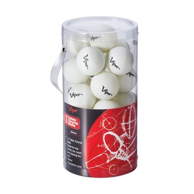 Ping-Pong 1-star 40mm Recreational-Quality White Table Tennis Balls (38-pack)