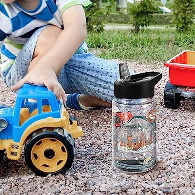 Simple Modern Disney Kids Water Bottle Plastic BPA-Free Tritan cup with  Leak Proof Straw Lid Reusable and Durable for Toddlers