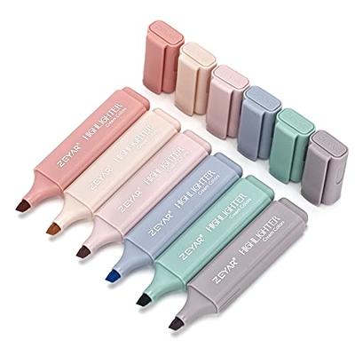 Sonuimy Aesthetic Dual Tips Cute Highlighters, Eye-Care Assorted