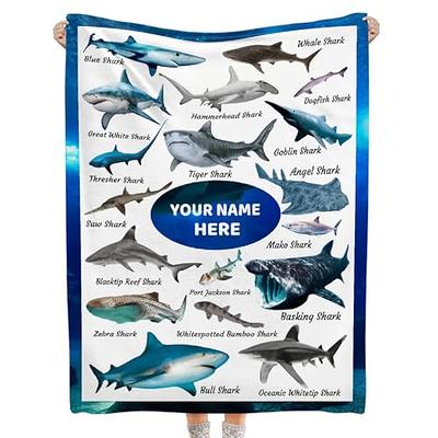 Shark Personalized Blanket - Pipsy