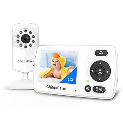DoHonest Baby Monitor HD 1080P Camera Audio Home Wireless 5” Display Infant  Video Monitoring Remote Pan Tilt Infrared Night Vision 1000ft Range