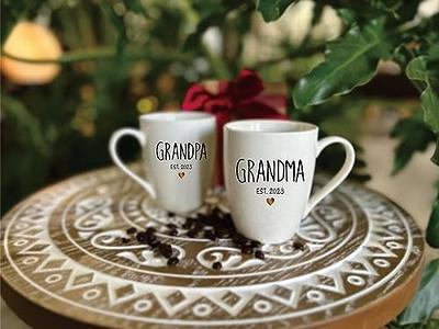 New Grandma Gift, New Grandpa Gift, Grandma Mug, Grandpa Mug