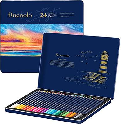 HIFORNY 80 Colored Pencils Set for Adults Coloring – 72 Colors