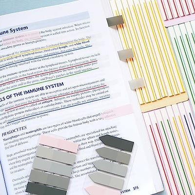 1000 Pcs, Transparent Sticky Notes, Page Markers, Book Tabs, Sticky Tabs