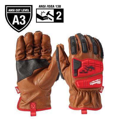 Buy Milwaukee Impact Cut Level 5 Nitrile Work Gloves M, Gray, Red, Black