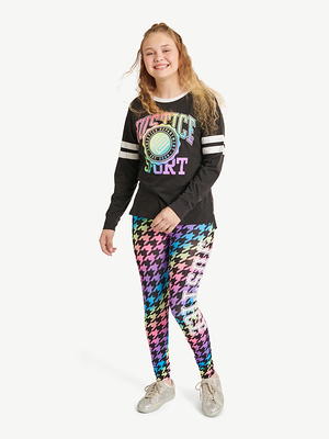 Justice Girls Printed Leggings, Sizes XS- XLP 