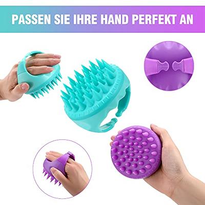 Hair Scalp Massager Shampoo Brush  Soft Silicone Brush Great For Dandruff