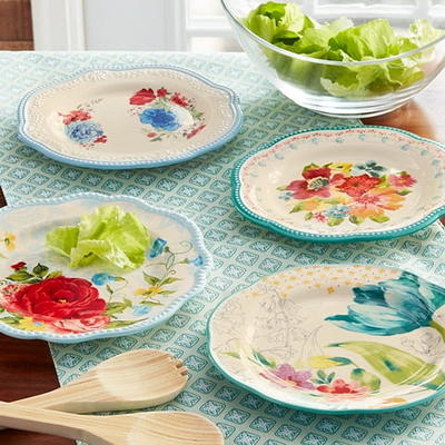 The Pioneer Woman Floral Medley 3-Piece Serving Platters - Walmart