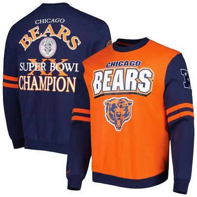 Chicago Bears Mitchell & Ness Head Coach Hoodie - Navy - Mens