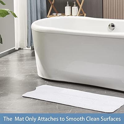 SlipX Solutions Power Grip Extra Long Bath Tub & Shower Mat 39x16, Wet Floor  Non-Slip