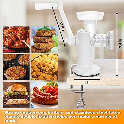 Manual Meat Mincer Grinder & Vegetable Shredder, Biscuit Machine