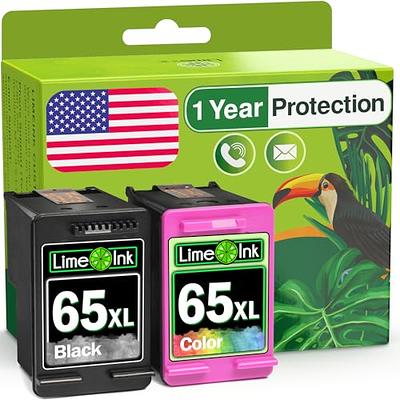 printer ink hp 65xl black and color