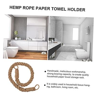 1pc Self-adhesive Paper Towel Holder, Wall-mounted Tissue Rack For Kitchen,  Bathroom