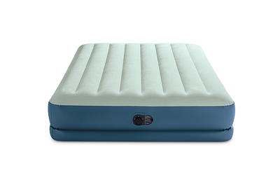 Intex 24 Dream Lux Pillow Top Dura-Beam Airbed Mattress with Internal Pump  - Queen 
