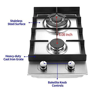 Stove Top Cover Stainless Steel Gas Stove Top Burner Protective