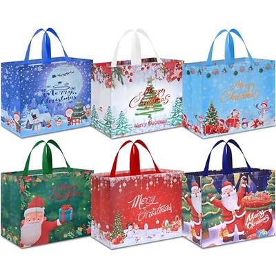  AhfuLife 12PCS Extra Large Christmas Gift Bags, 15.7