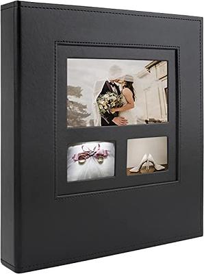 Artmag Photo Album 4x6 600 Photos, Large Capacity Wedding Family Leather  Cover Picture Albums Holds 600 Horizontal and Vertical 4x6 Photos with  Black Pages (Pink) - Yahoo Shopping