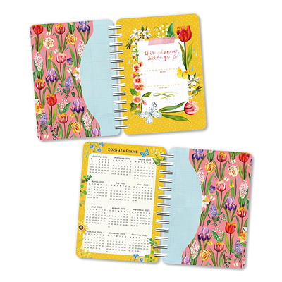 Katie Daisy 2024 Weekly Planner: Wild Beauty, Travel-Size 12-Month Calendar, Compact 5 x 7