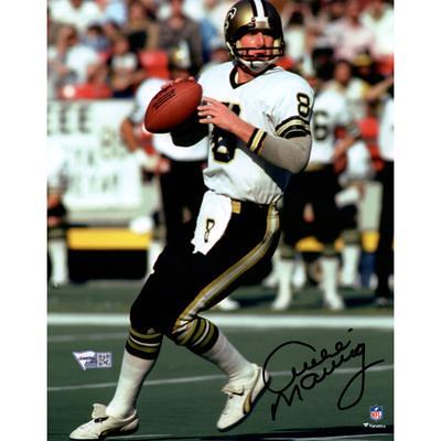 Drew Brees & Taysom Hill New Orleans Saints Autographed 16″ x 20″ White  Jersey Photograph