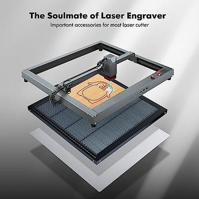 AlgoLaser Honeycomb Laser Bed, Honeycomb Working Table for Laser Cutter and Engraver Machine with Aluminum Plate, Laser Engraver Accessories, Smooth