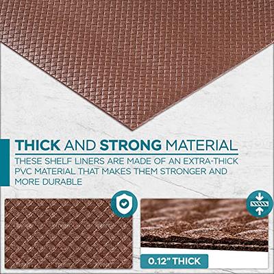 Shelf Liner Non Slip, Waterproof Thick Drawer Liners, Durable Grip  Non-Adhesive Kitchen Cabinet Liner, Washable Fridge Liner Mat Cover for  Pantry Shelves Storage Refrigerator Organizer (10 FT, Brown) - Yahoo  Shopping
