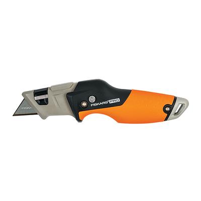 Toughbuilt 3/4-in 5-Blade Retractable Utility Knife with on Tool Blade Storage | TB-H4-10-A