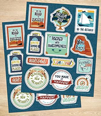 Carson Dellosa Motivational Sticker Packs, Inspirational Stickers for  School Supplies, Reward Stickers, Incentive Chart, and Classroom Prizes