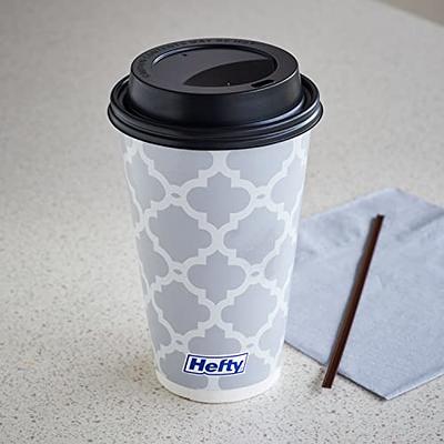 Hefty Party Disposable Plastic Cups Blue Strong Durable Cups, 18 Oz, 120  count