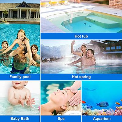 Wireless Pool Thermometer, Digital Pool Thermometer Floating Easy Read,  IPX7 Waterproof Floating Thermometer for Hot Tub, Spa Swimming Pool, Indoor  +