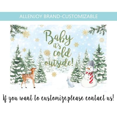 Baby It's Cold Outside, Shower Banner, Winter Wonderland, Little Snowflake,  Snowflake Decor, Shower, Onederland - Yahoo Shopping