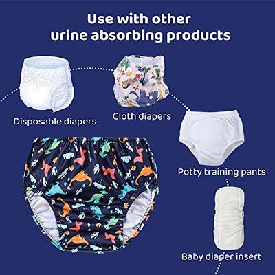 4 Packs Plastic Pants For Toddlers Cloth Diaper Covers Soft Reusable  Portable Rubber Pants For Toddlers Boys And Girls Plastic Training Pants  For