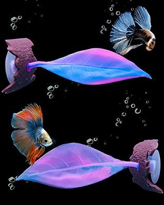 Uniclife Betta Leaf Hammock Soft Aquarium Rest Bed Fish Breeding