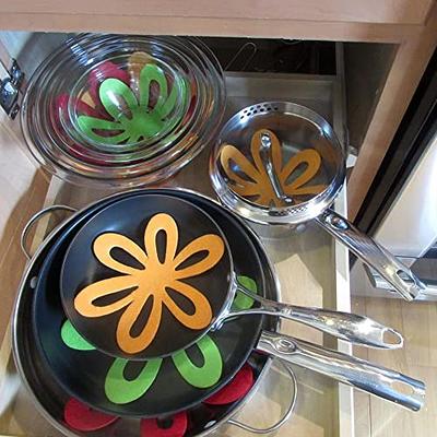 Pan Pot Protectors,4 PCS Felt Thicker Pan Protector,Felt Pan Separators Set,Pan  Cookware Protectors for Stacking and Protecting Your Cookware - Yahoo  Shopping