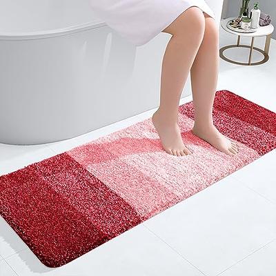 Red Bathroom Rugs & Mats at