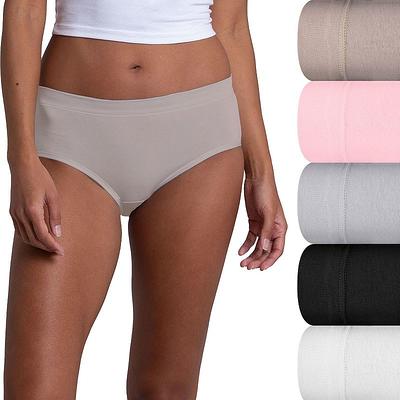 Women's Fruit of the Loom® 360 Stretch Low-Rise 5-pack Brief Panty 5DCSSLB,  Size: 8, White - Yahoo Shopping