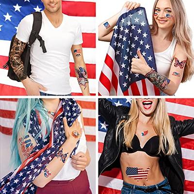 Independence Day Tattoo Ideas || Patriotic Tattoo Designs - Inkholics