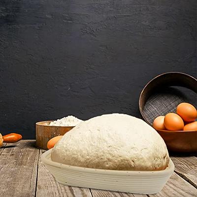 Bread Proofing Basket, Sourdough Bread Baking Supplies, Sourdough Starter  Kit, Proofing Basket For Bread Baking, Round And Oval Shaped Dough Proofing  Bowls, Bread Making Supplies Tools For Bread Making Baking Fermentation For